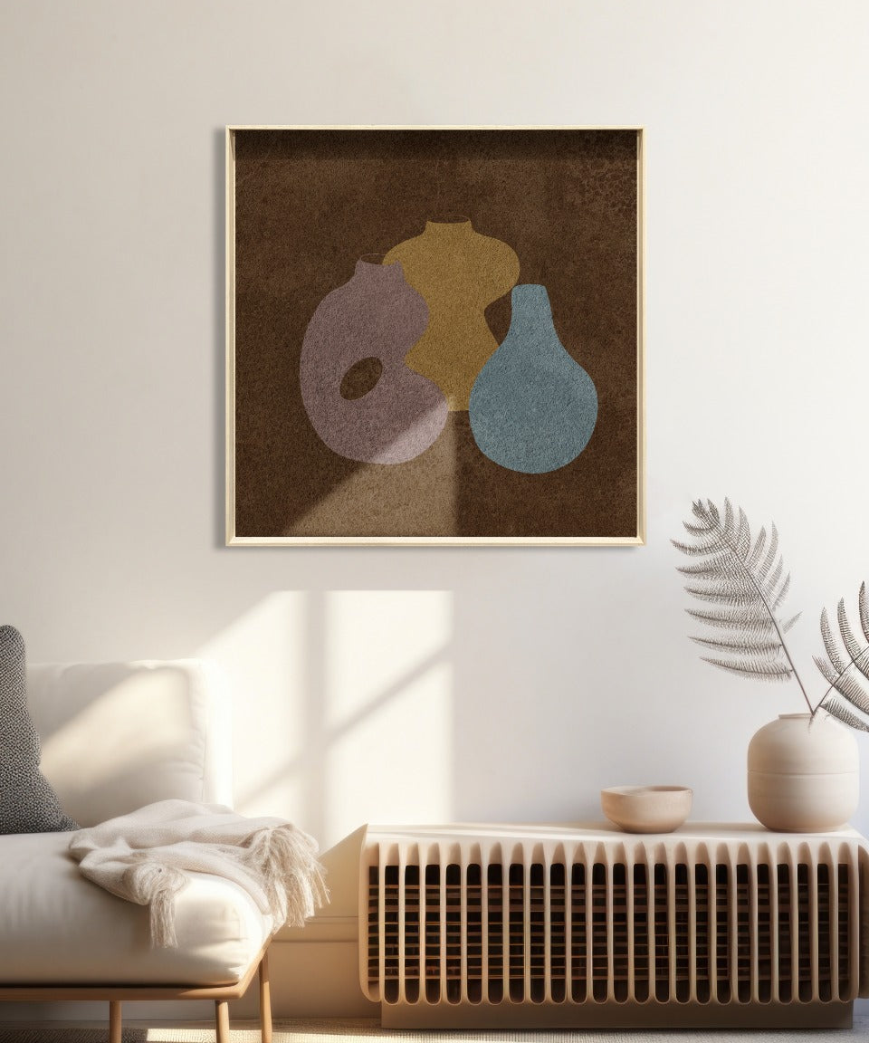 Hugging Pots I Walldecoration Wandkraft