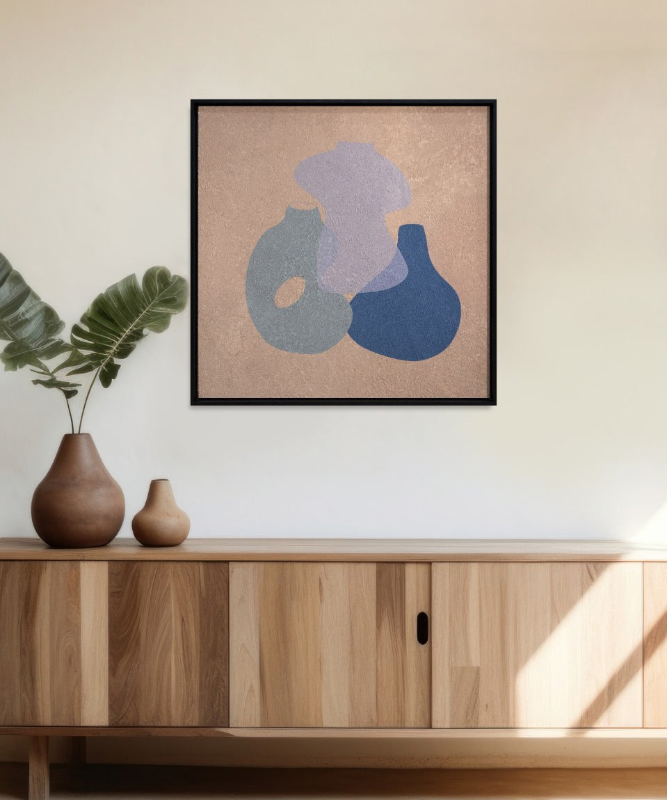 Hugging Pots II Walldecoration Wandkraft