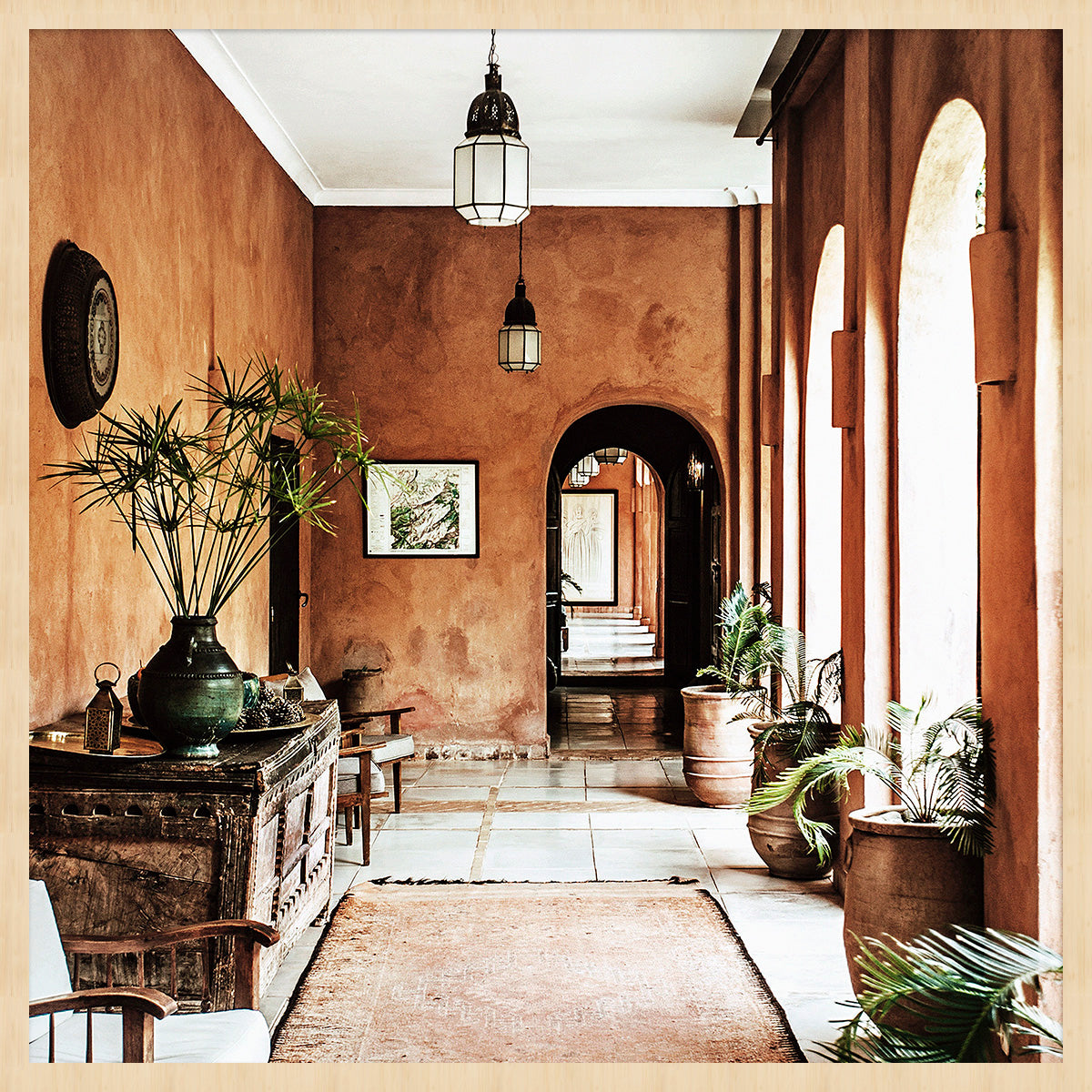 Travel Stories 019 Walldecoration Wandkraft 74x74 cm
