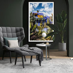 Travel Stories 035 Walldecoration Wandkraft