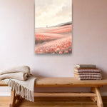Blossom Field ambiance sans cadre dans un intérieur scandinave