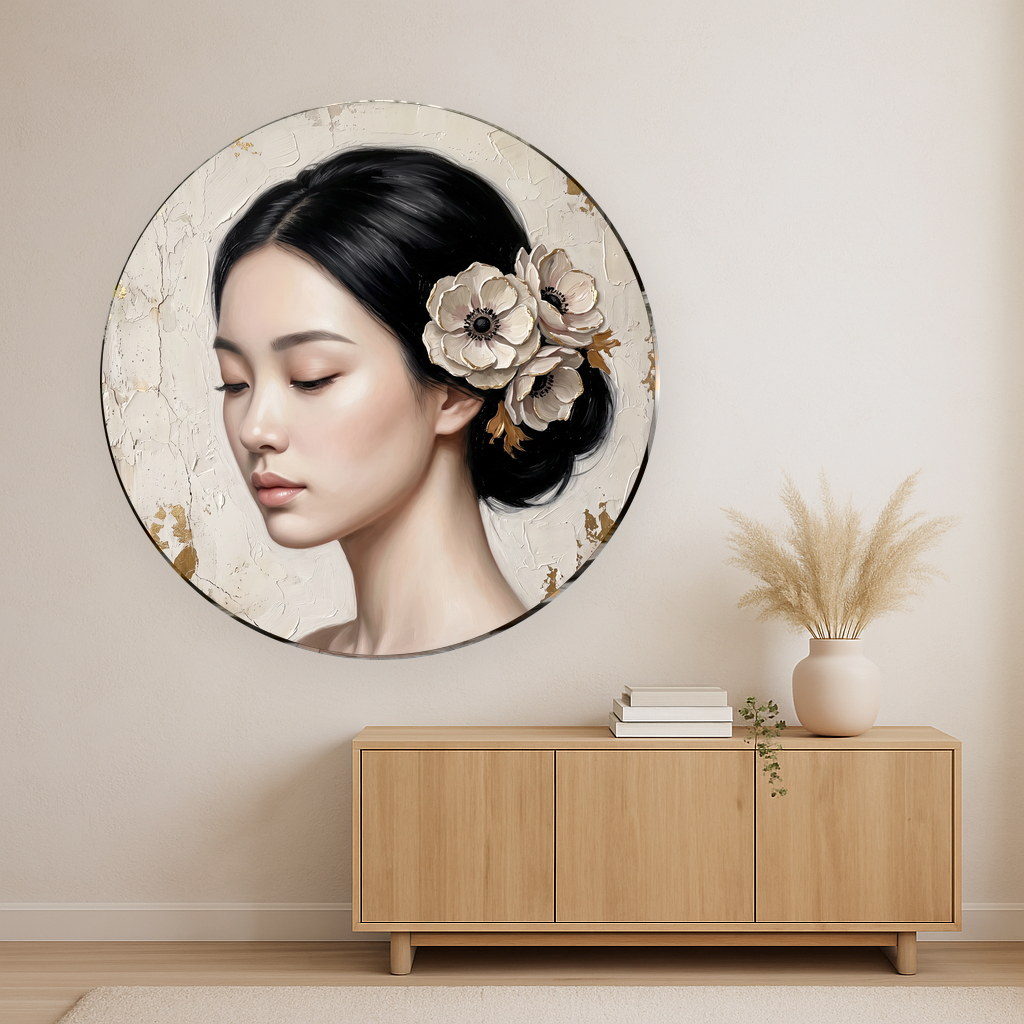 Anemone Grace in een luxe modern interieur
