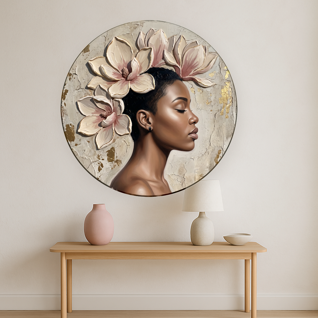 Magnolia Stillness in een luxe modern interieur