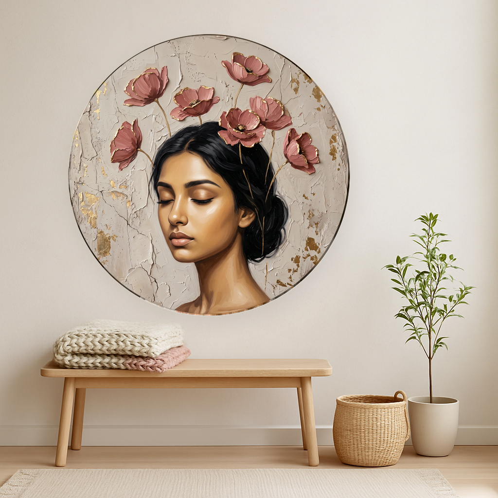 Poppy Solace in een luxe modern interieur