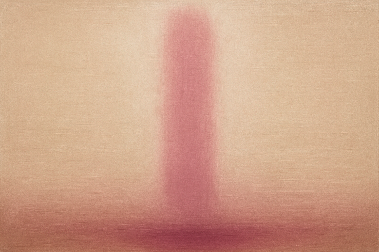 Breathing Space - abstract roze kleurvlak, Wandkraft