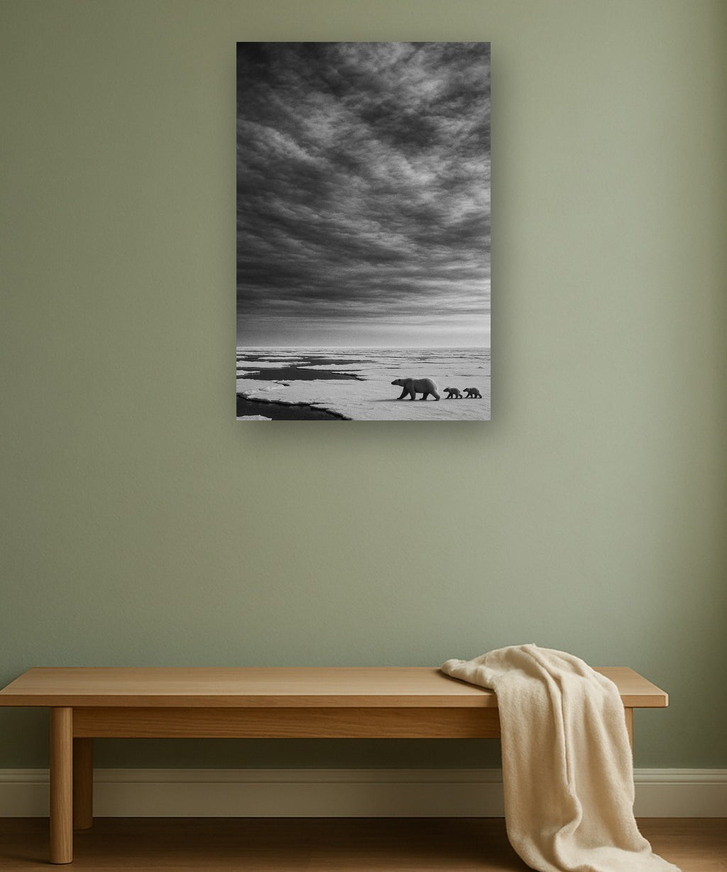 Broken Ice interieur mockup zonder lijst