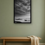 Broken Ice interieur mockup met zwarte lijst