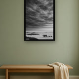 Broken Ice interieur mockup met zwarte lijst