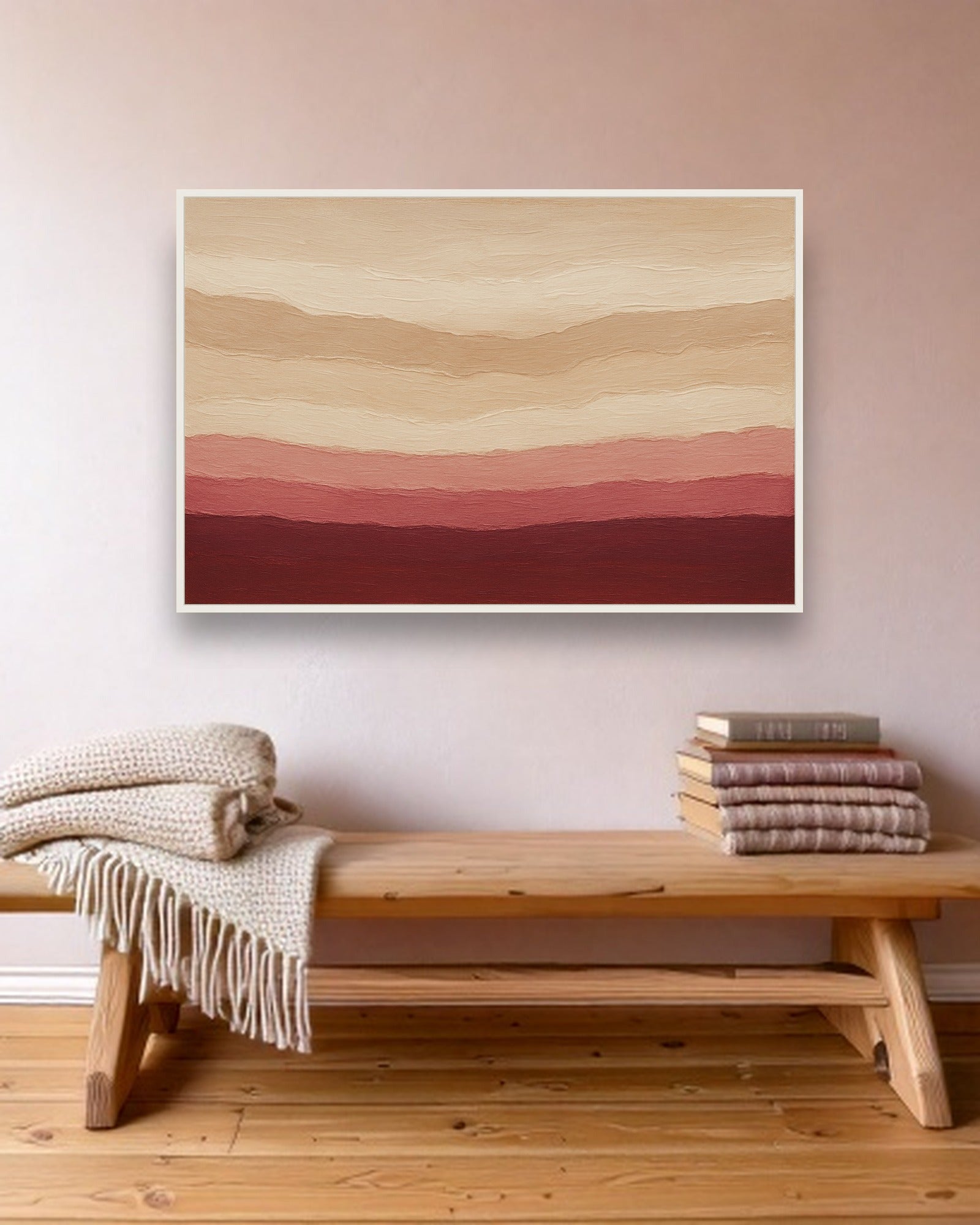 Clay Horizon sfeerbeeld met witte baklijst