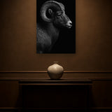 Dark Spiral interieur mockup zonder lijst