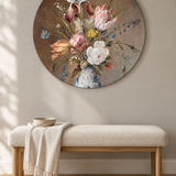 Flowers in a Wan-Li Vase in een interieur