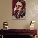 Fur & Shadow sfeerbeeld zonder lijst in moderne luxe interieur