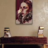 Fur & Shadow sfeerbeeld met zwarte baklijst in moderne luxe interieur