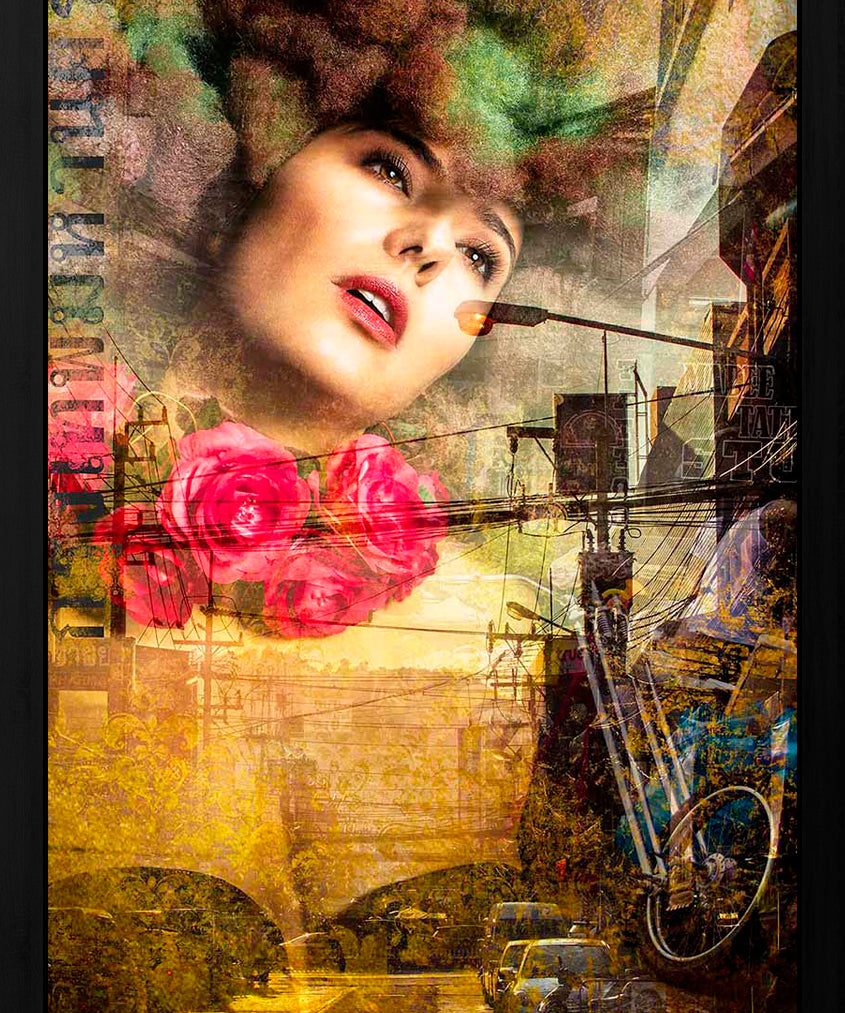 Eternal Connection (Outlet) Walldecoration Wandkraft Fine art plexiglas glans Baklijst zwart