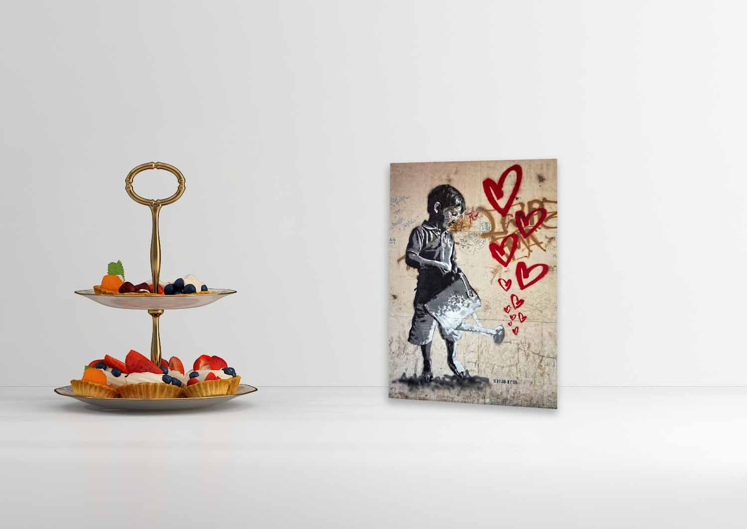 Growing Hearts Walldecoration Wandkraft