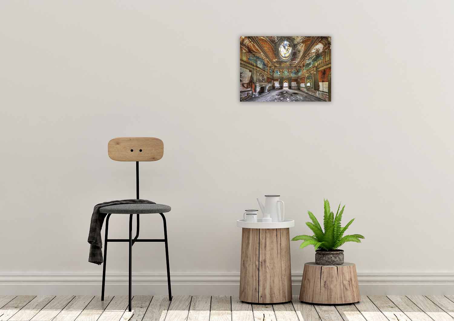 Pale Clouded Tranquil Eye Walldecoration Wandkraft