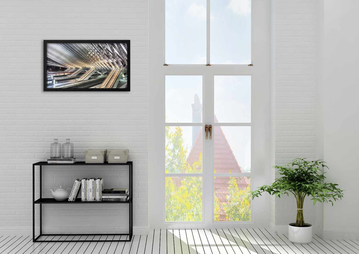 Cinq Escaliers Mécaniques Walldecoration Wandkraft