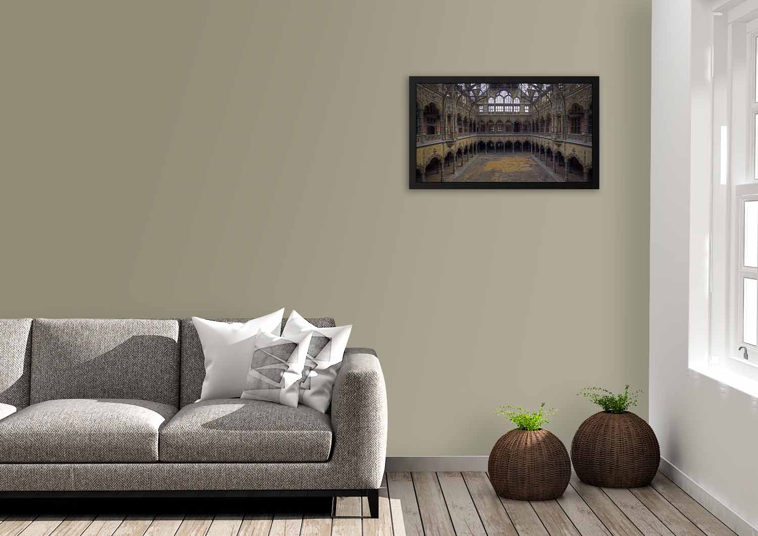 Church Walldecoration Wandkraft