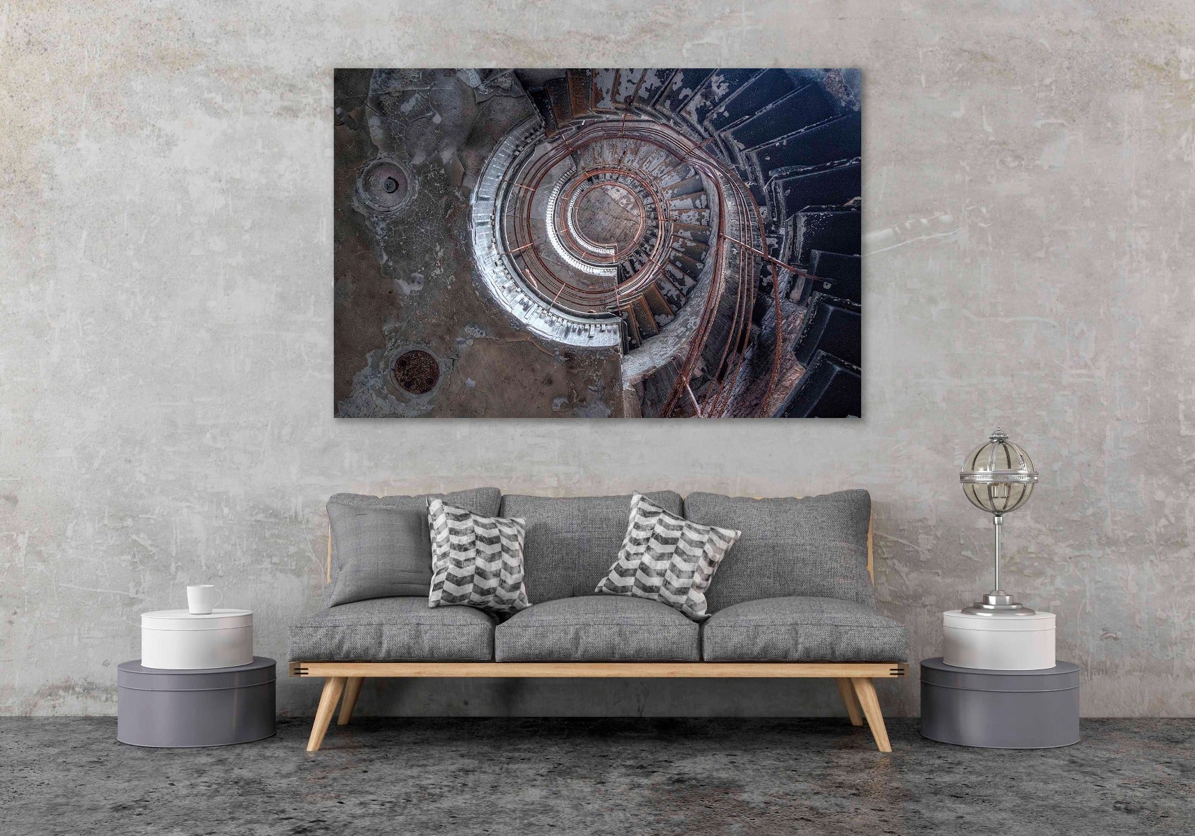 Echo Loop Walldecoration Wandkraft