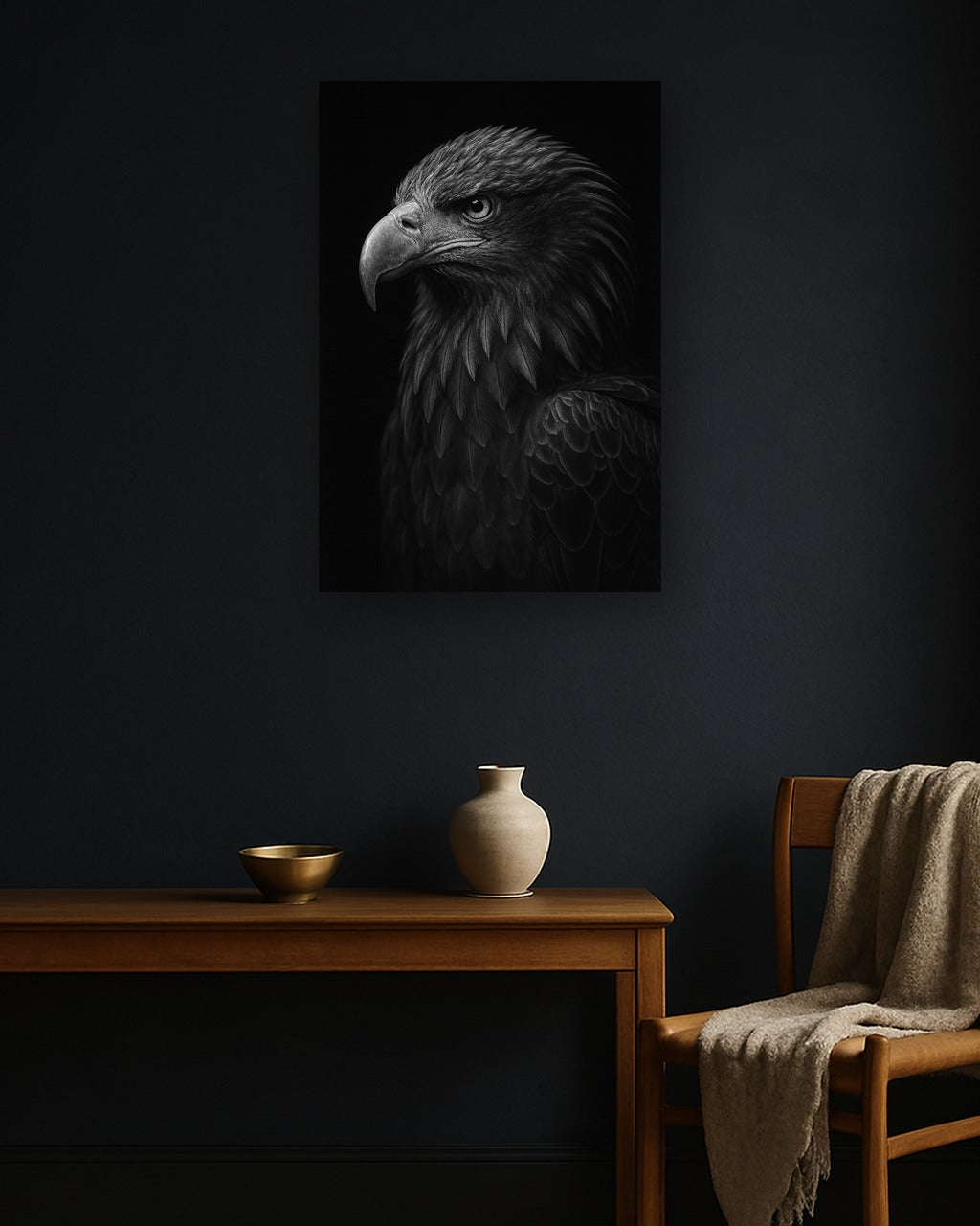 Iron Beak interieur mockup zonder lijst