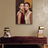 Kindred Light sfeerbeeld met kastanjebruine (wenge) baklijst