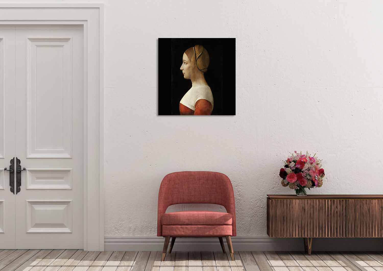 Art Facsimile 038 from Piero del Pollaiuolo Walldecoration Wandkraft