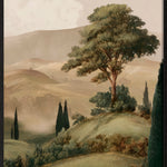 Where hills breathe Walldecoration Wandkraft 40x60 Floater Frame Black