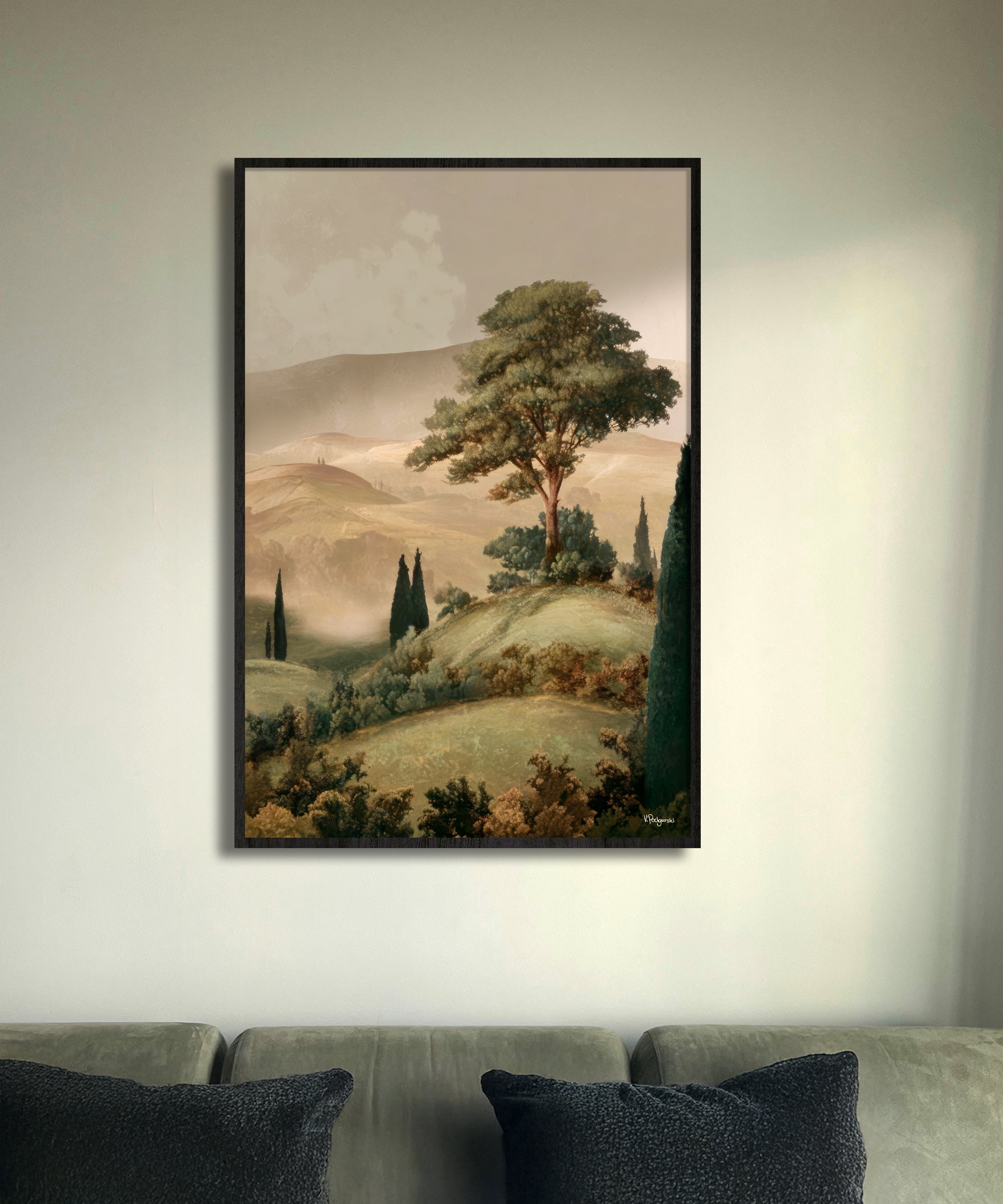 Where hills breathe Walldecoration Wandkraft