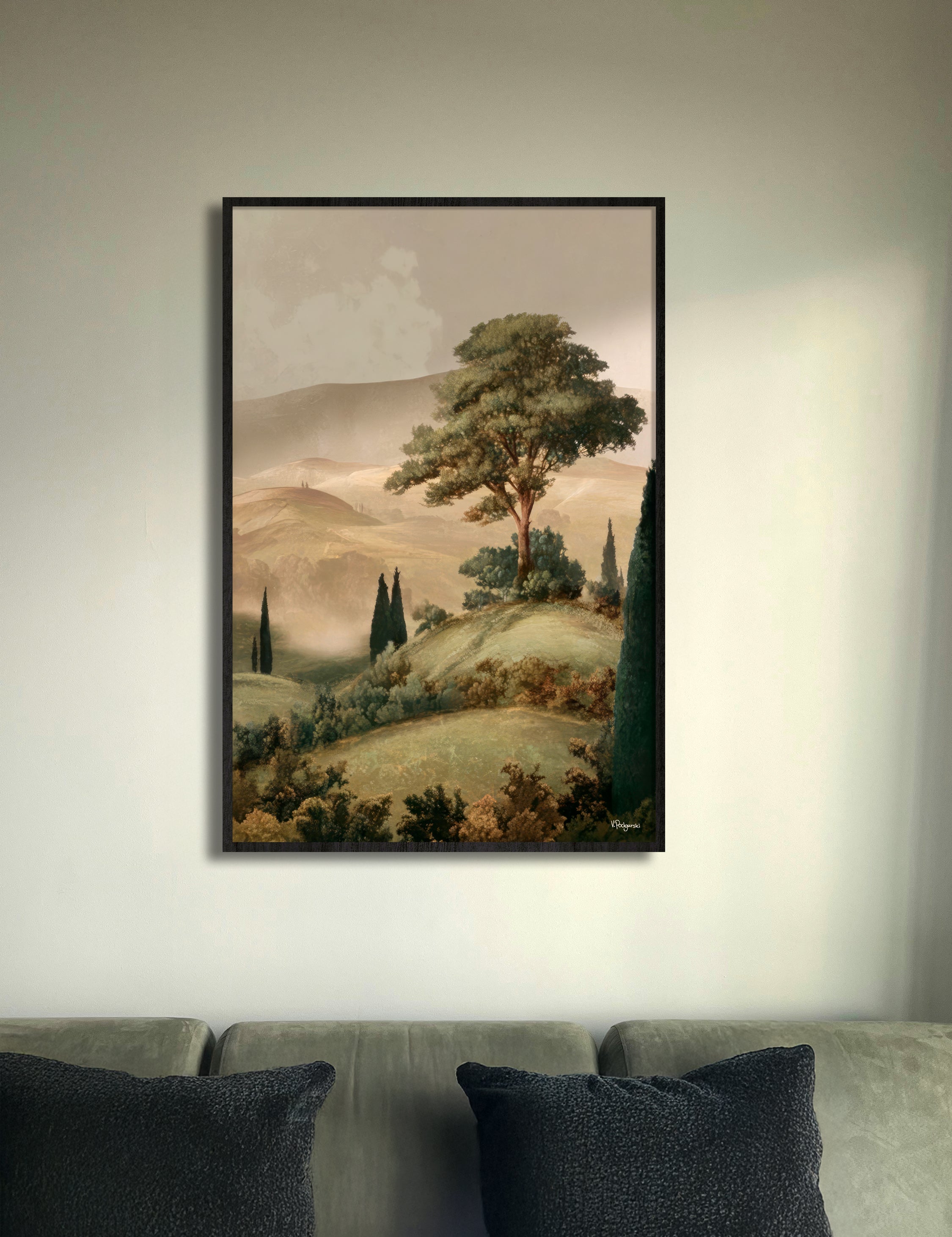 Where hills breathe Walldecoration Wandkraft