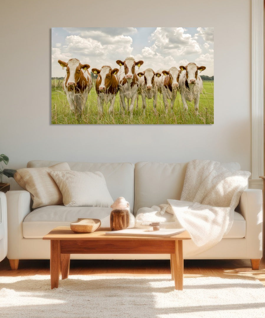Curious Cows Walldecoration Wandkraft