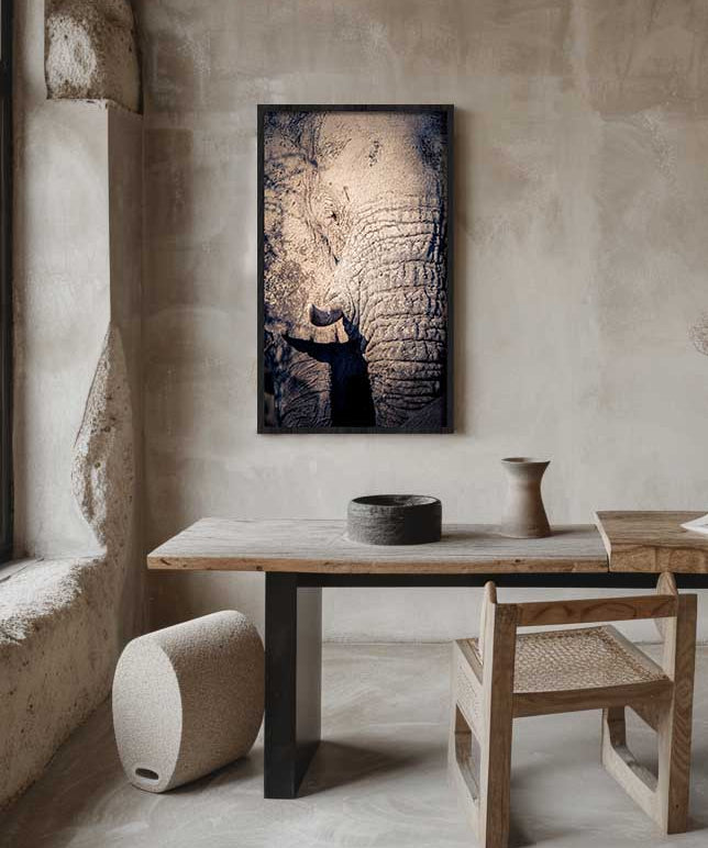 Elephant Details Walldecoration Wandkraft