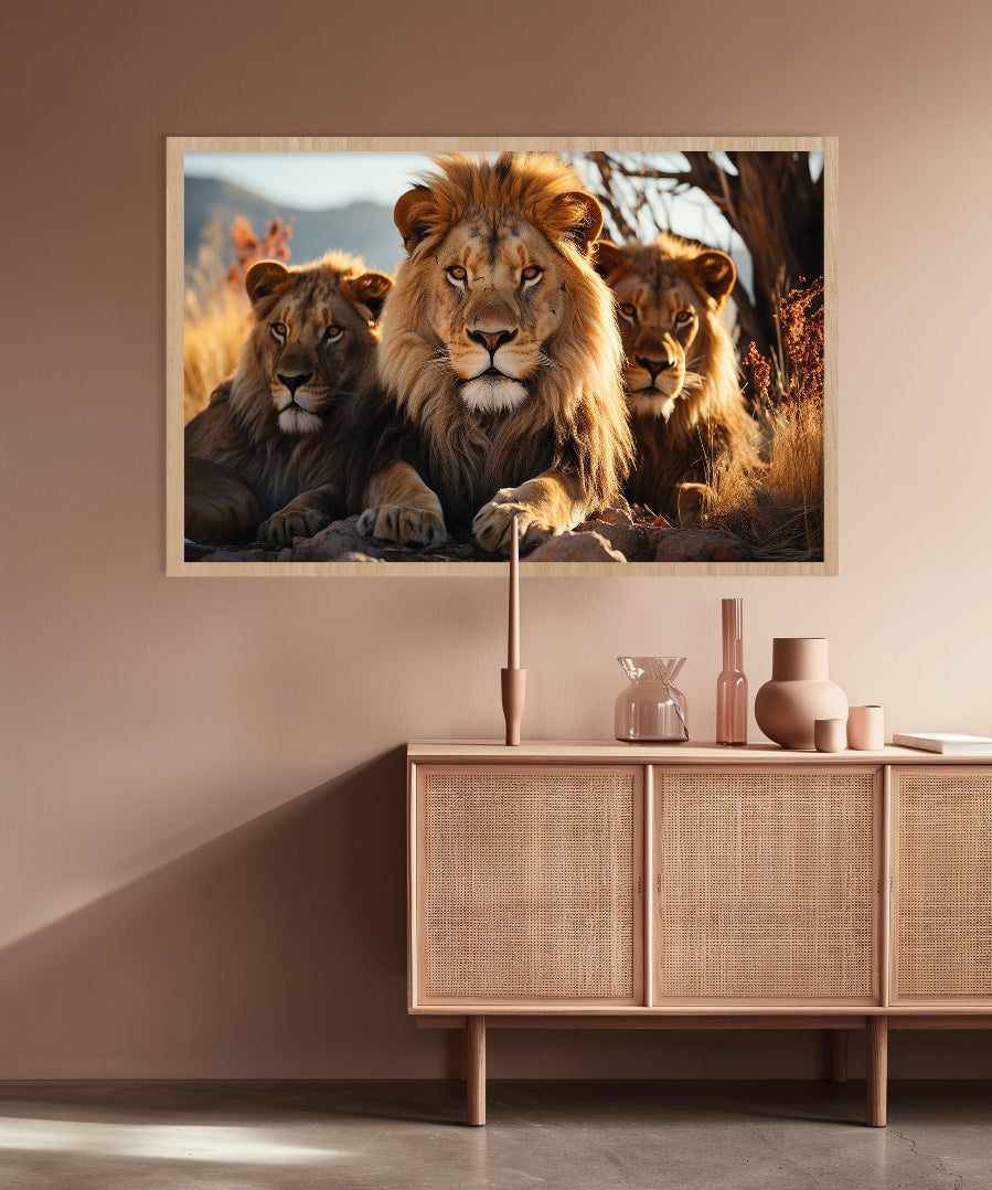 Roaring Unity Walldecoration Wandkraft