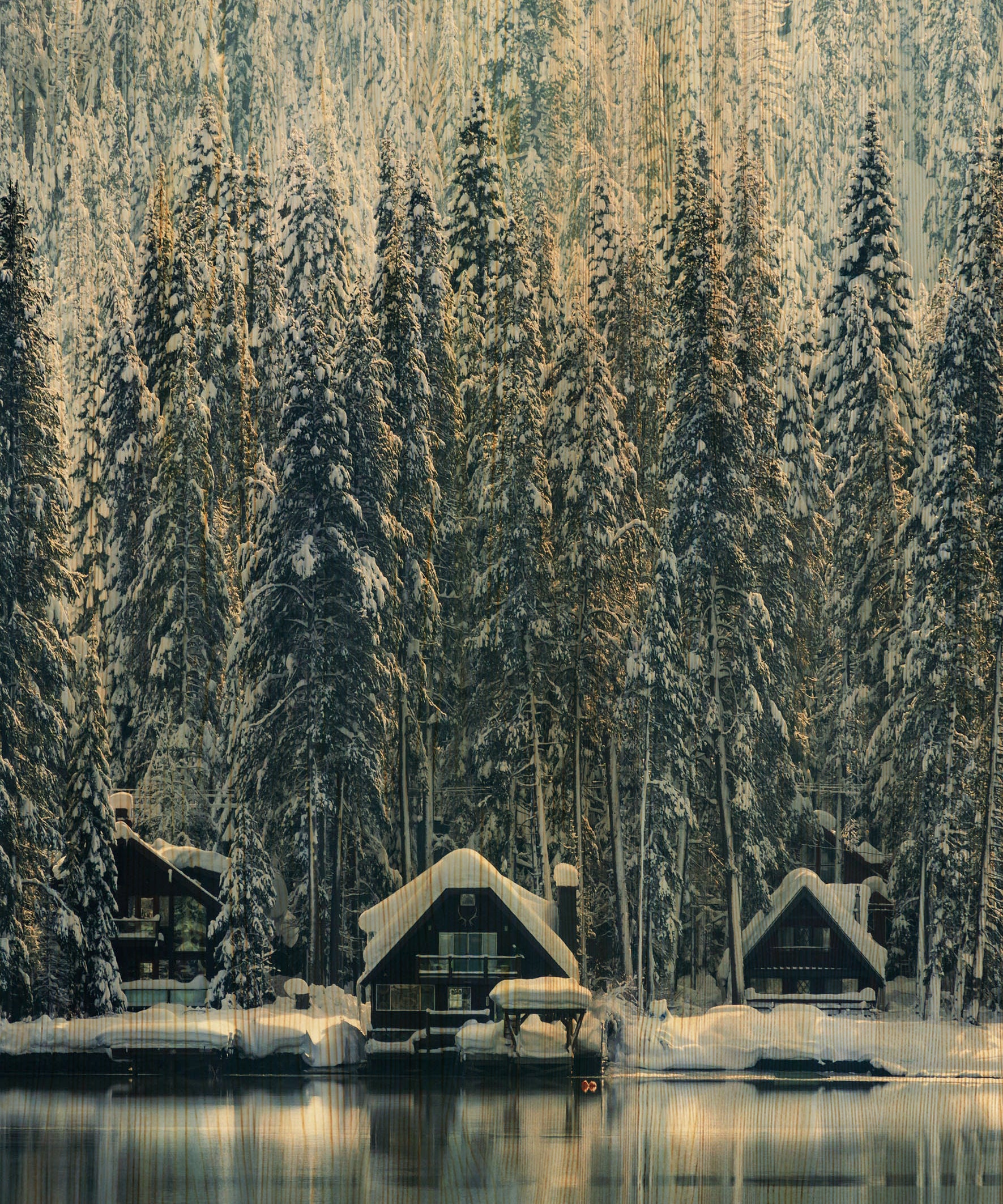 Winter Wonders 001 Walldecoration Wandkraft 70x118 cm