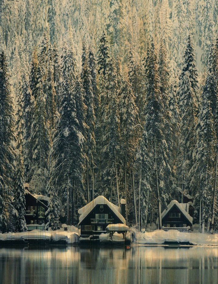 Winter Wonders 001 Walldecoration Wandkraft 70x118 cm