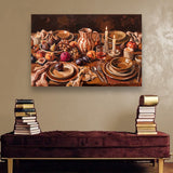 Midday Feast sfeerbeeld zonder lijst in moderne luxe interieur