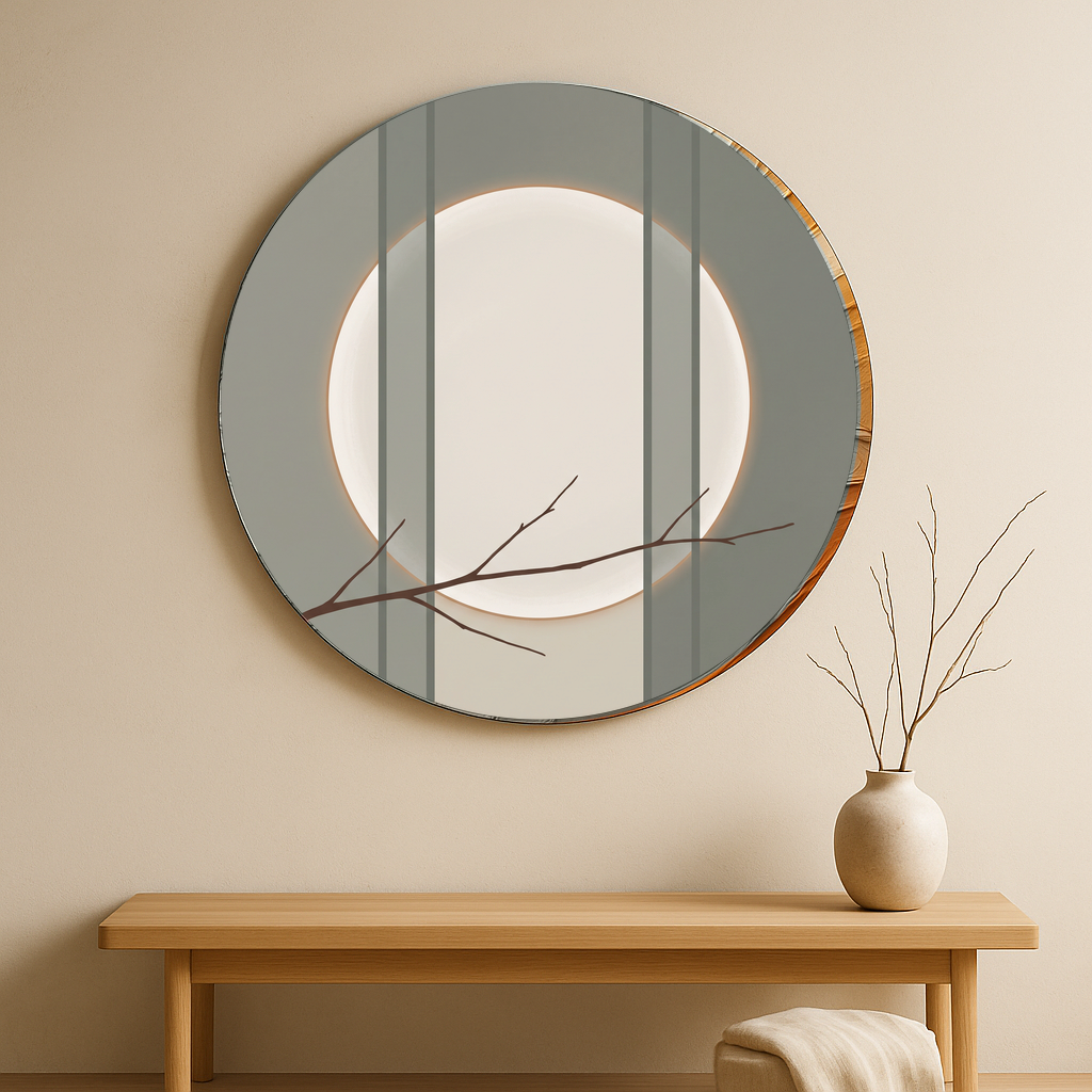 Paper Moon in een japandi interieur