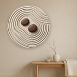 Raked Sand in een japandi interieur