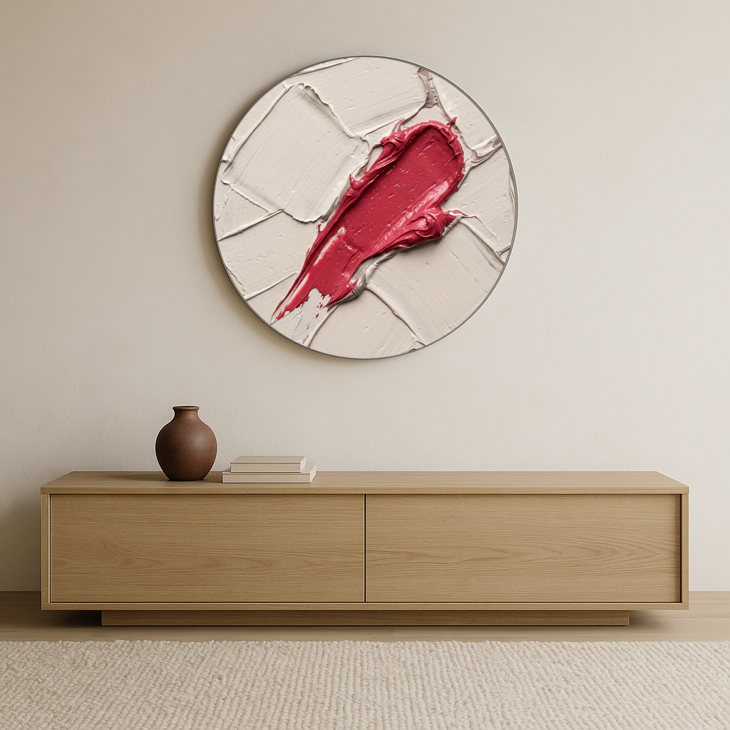 Ruby Overture in een bohemian interieur