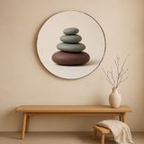 Stone Balance in een japandi interieur