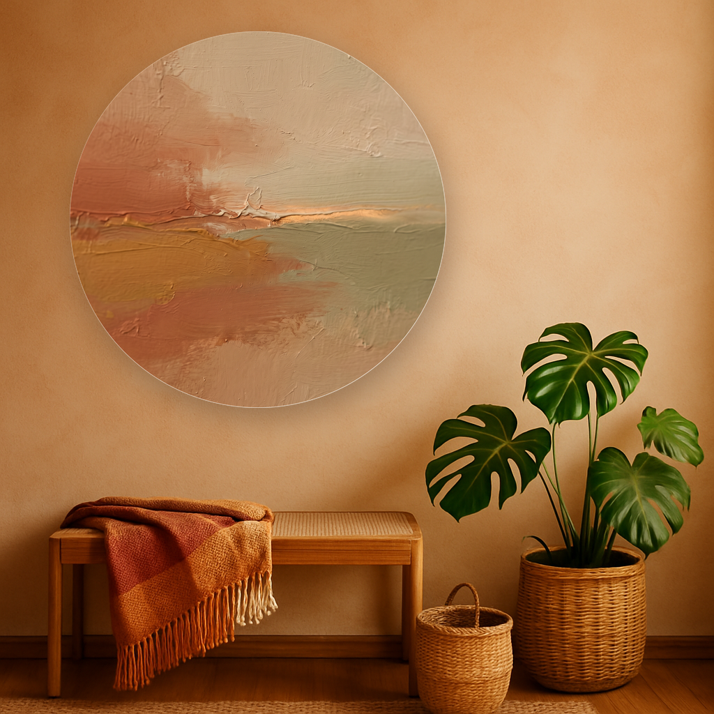 Bohemian interieur mockup