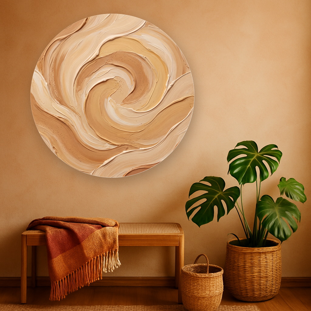 Bohemian interieur mockup