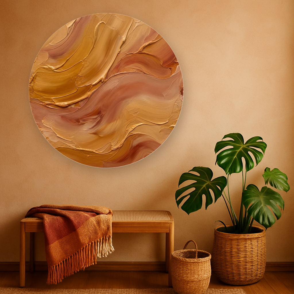 Bohemian interieur mockup