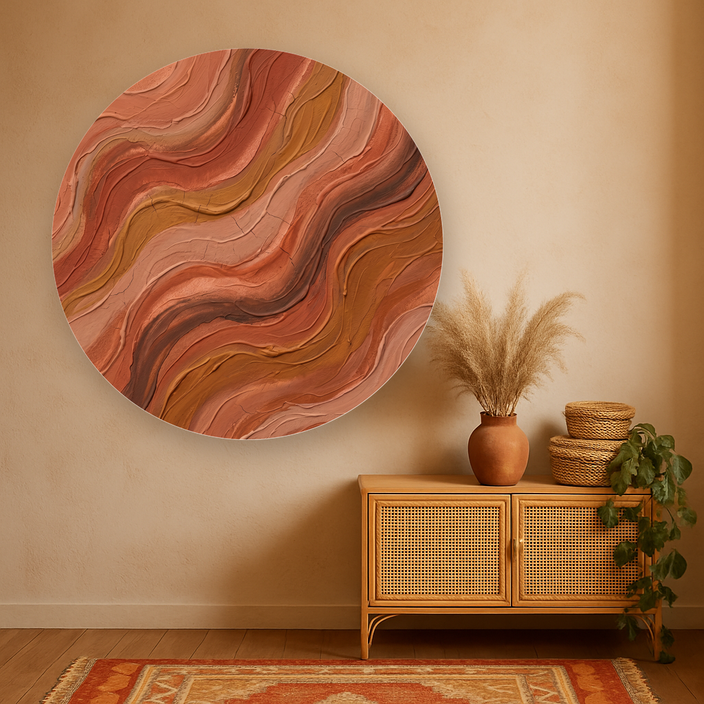 Bohemian interieur mockup