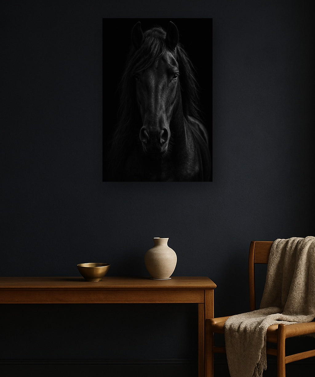 Night Mane interieur mockup zonder lijst