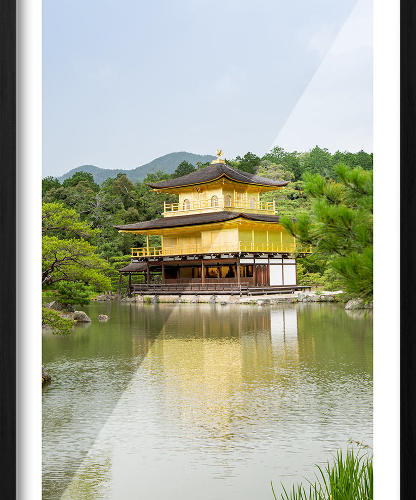 Golden Pavilion Walldecoration Wandkraft