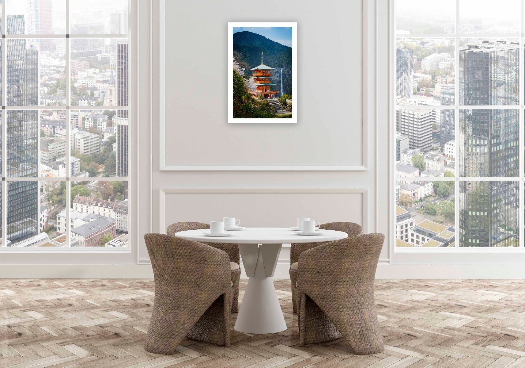 Waterfall Walldecoration Wandkraft