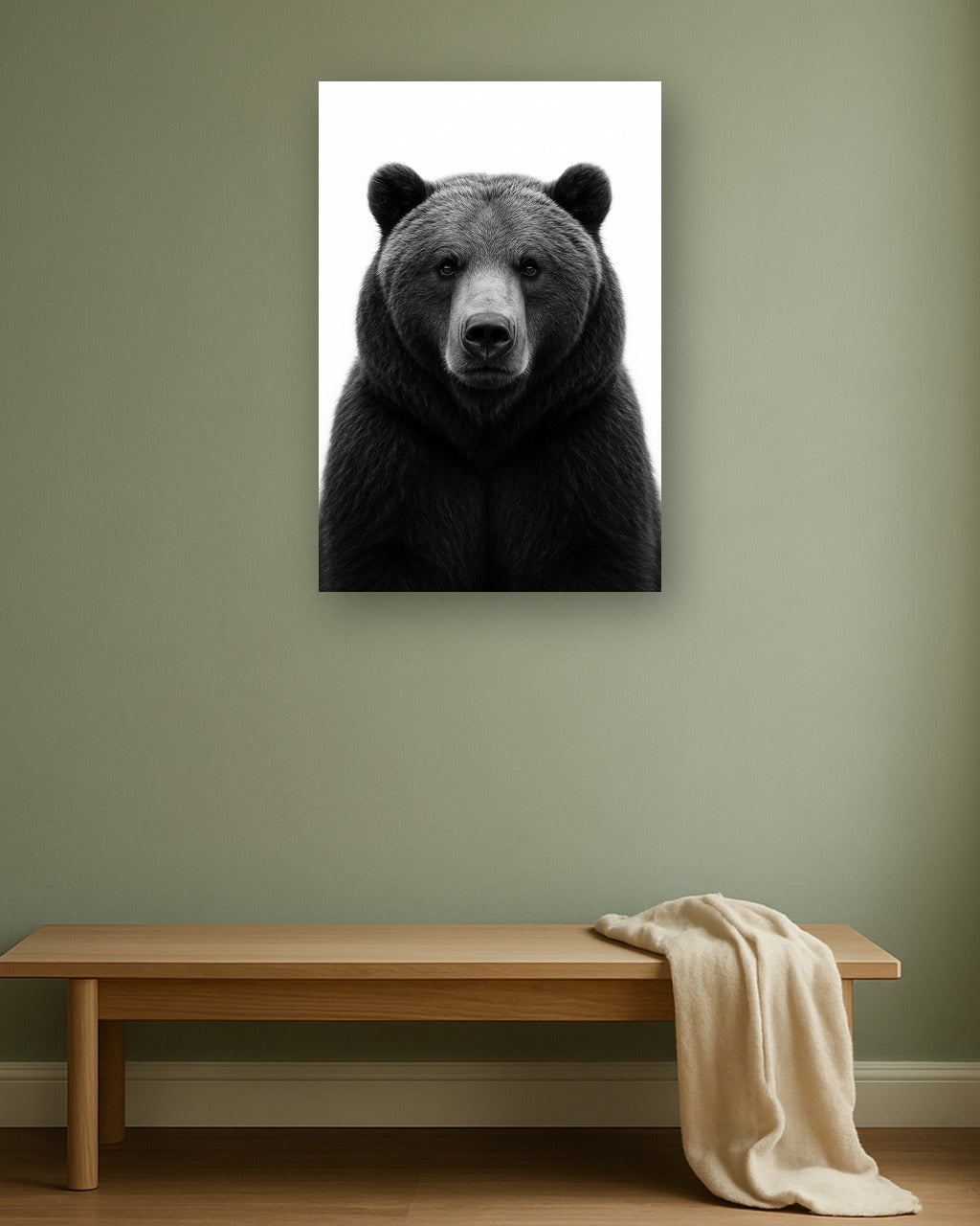 Northern Weight interieur mockup zonder lijst