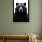 Northern Weight interieur mockup met zwarte lijst