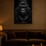 Quiet Kin interieur mockup met zwarte lijst