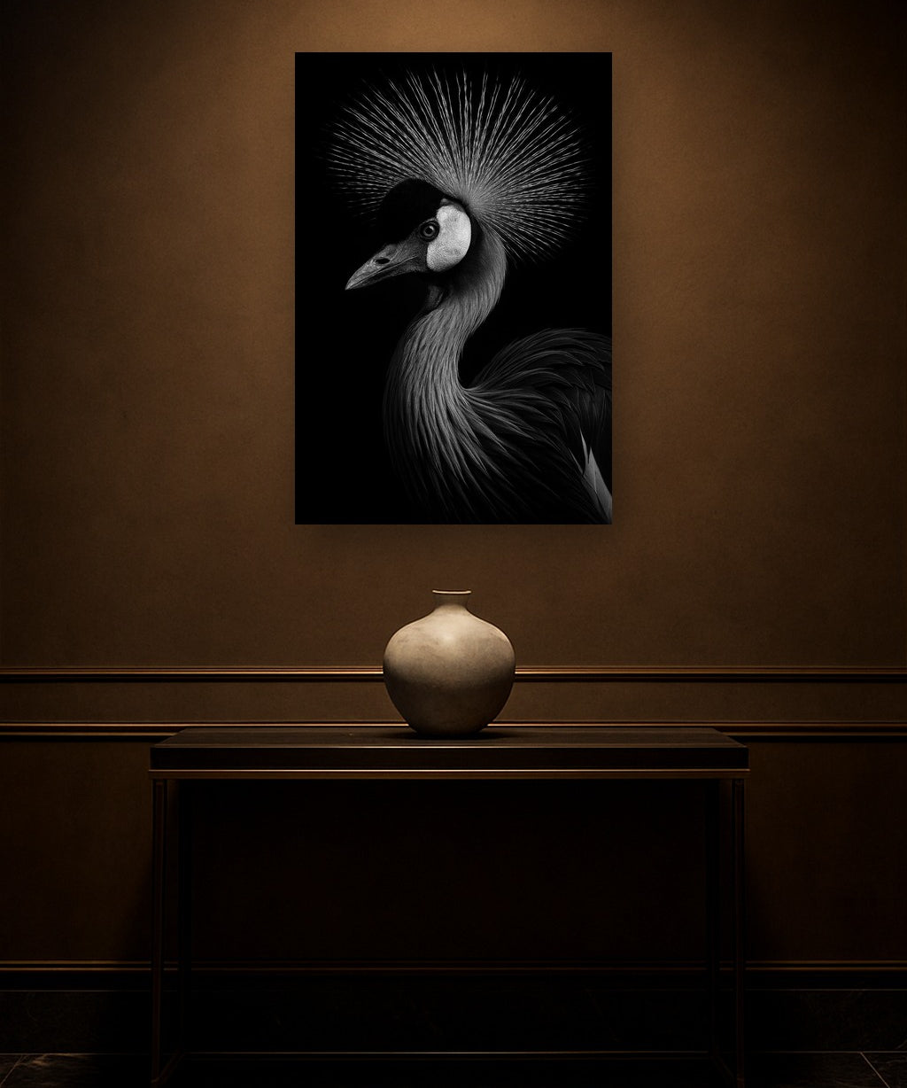 Quill Crown interieur mockup zonder lijst